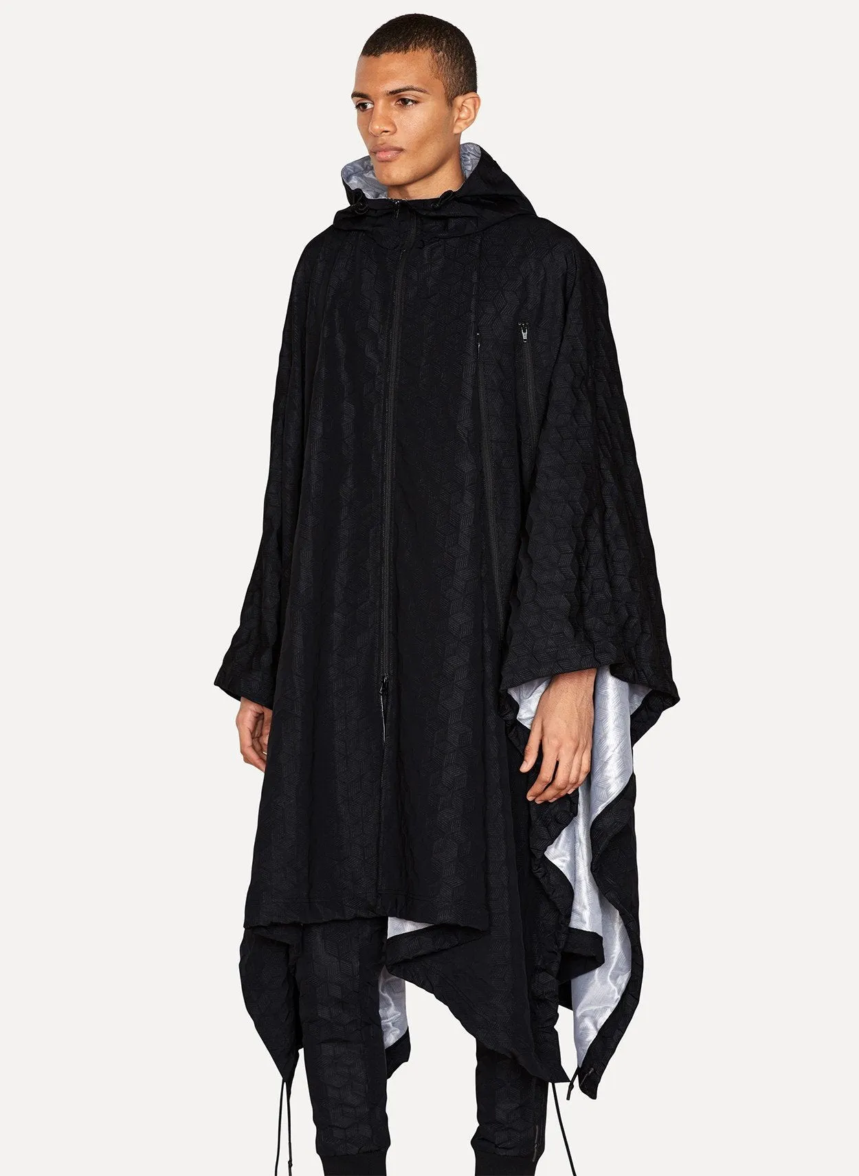 Space Track Poncho