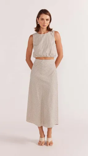 Staple the Label Wren Midi Skirt - Cream