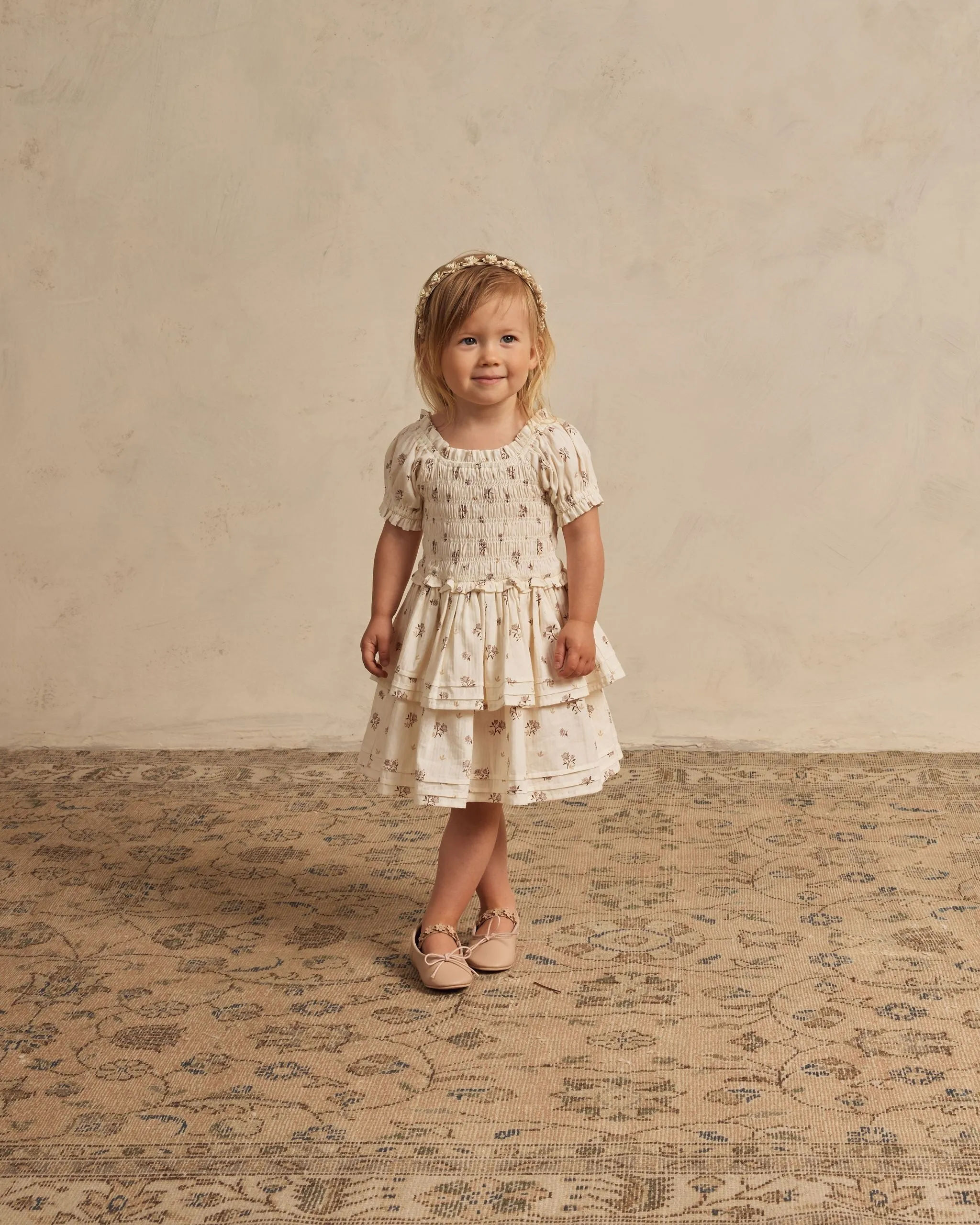 The Cosette Dress by Noralee - Rose Ditsy - KIDS