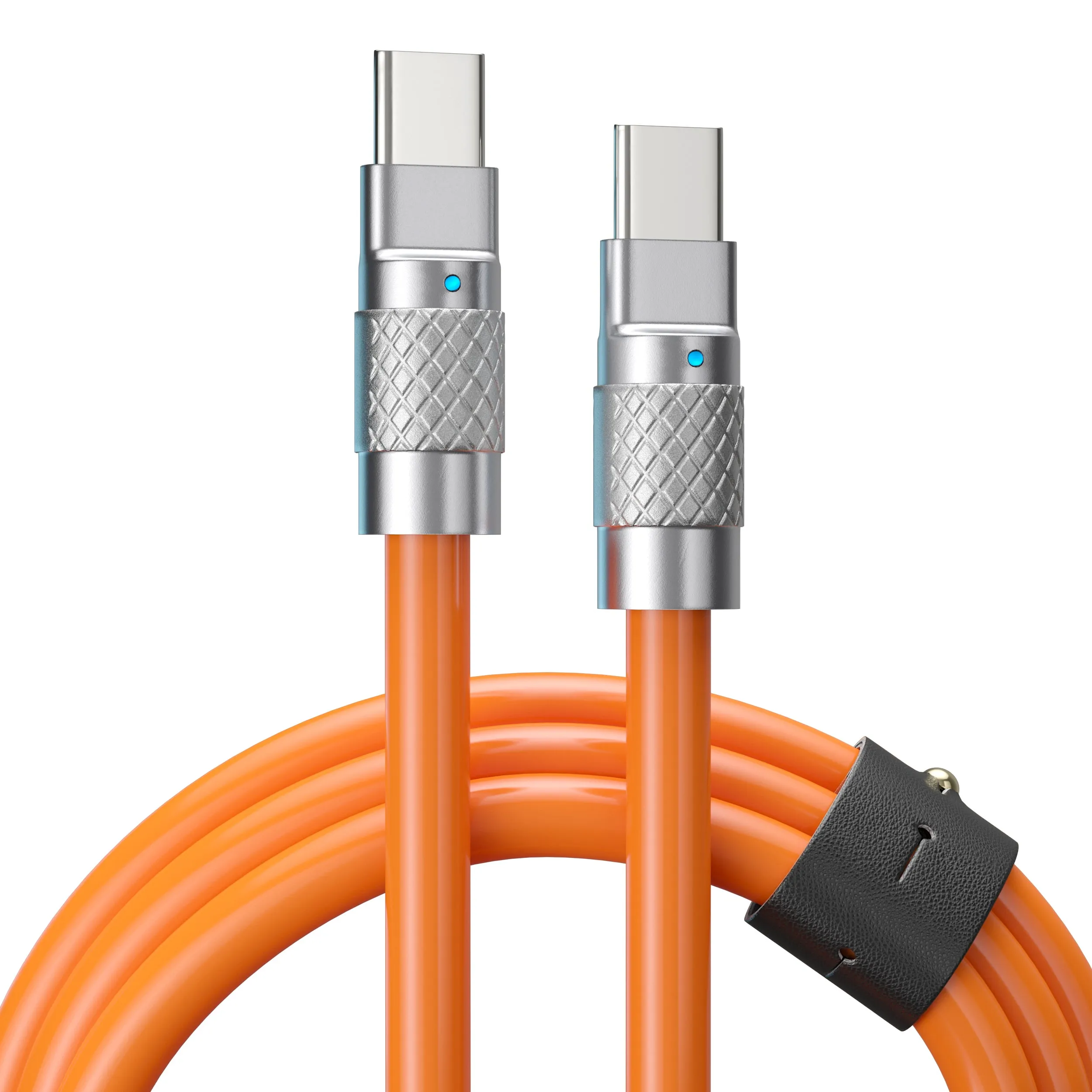 TsumoCharge® | 100W Silicone Charging Cable | Orange