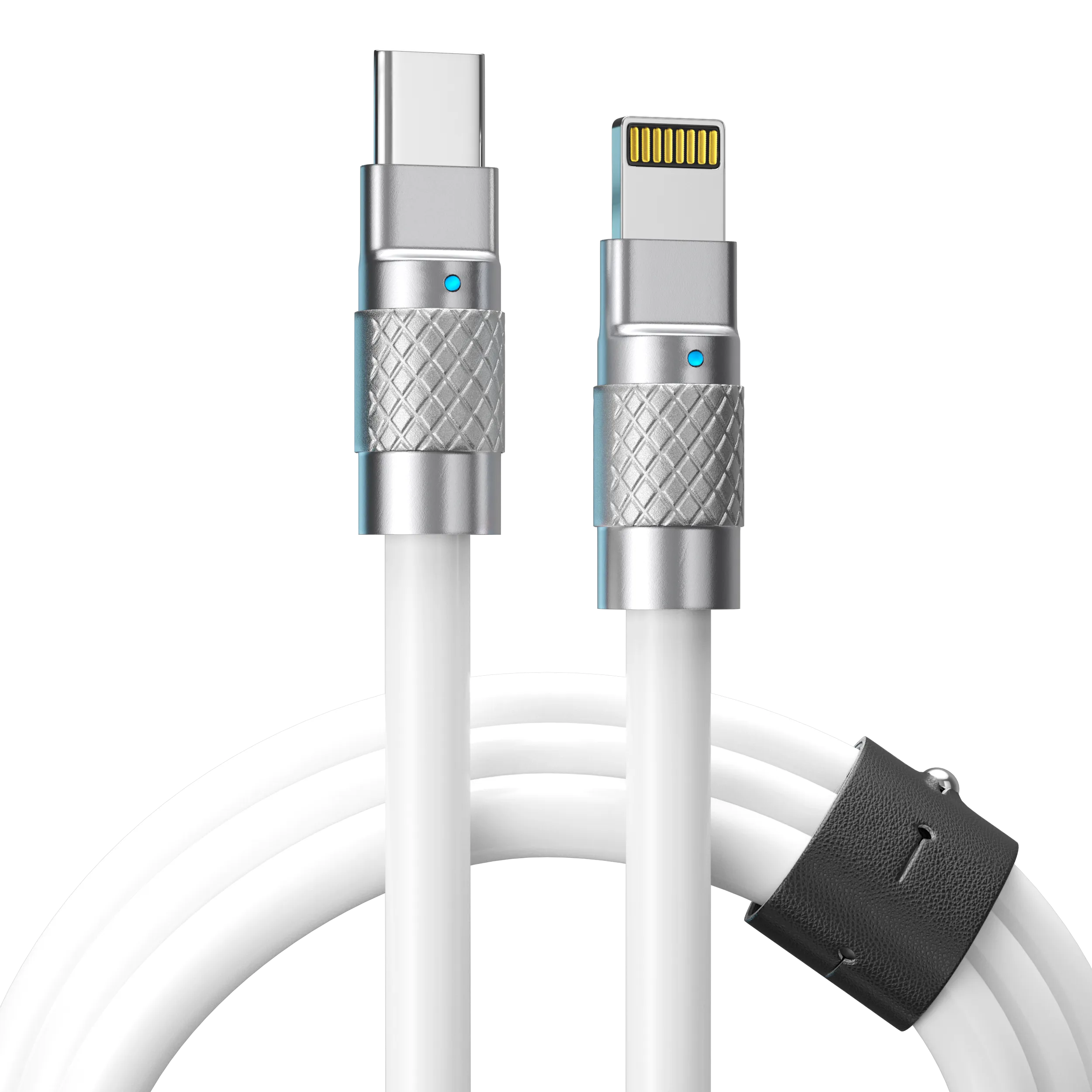 TsumoCharge® | 100W Silicone Charging Cable | White