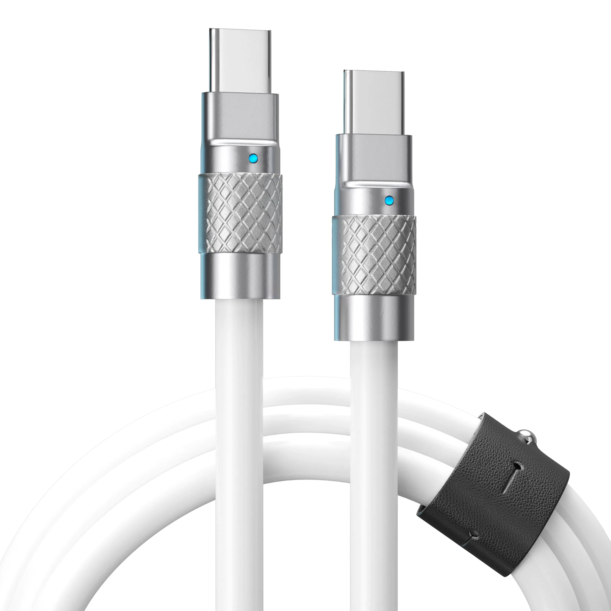 TsumoCharge® | 100W Silicone Charging Cable | White