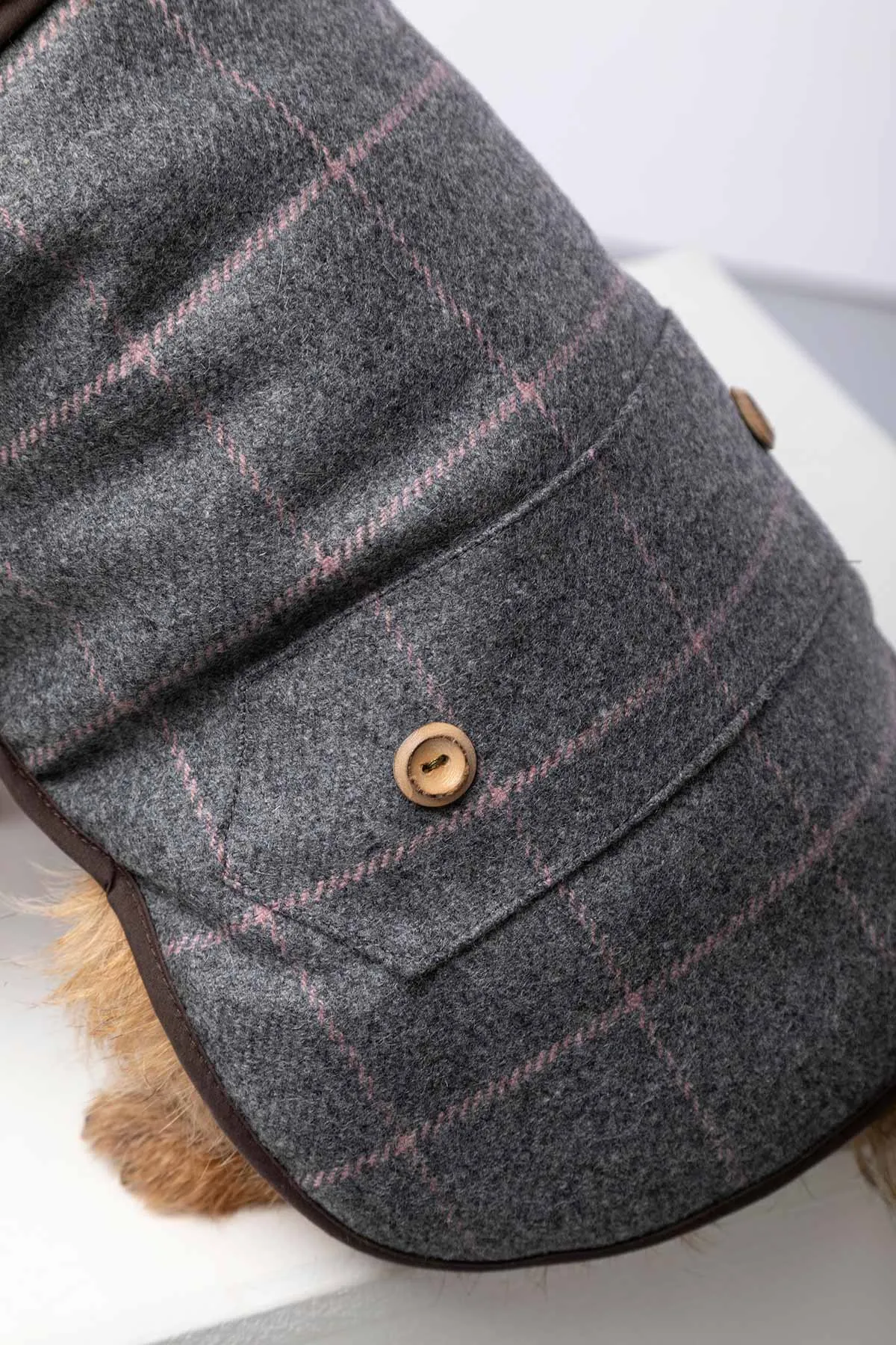 Tweed Dog Coat