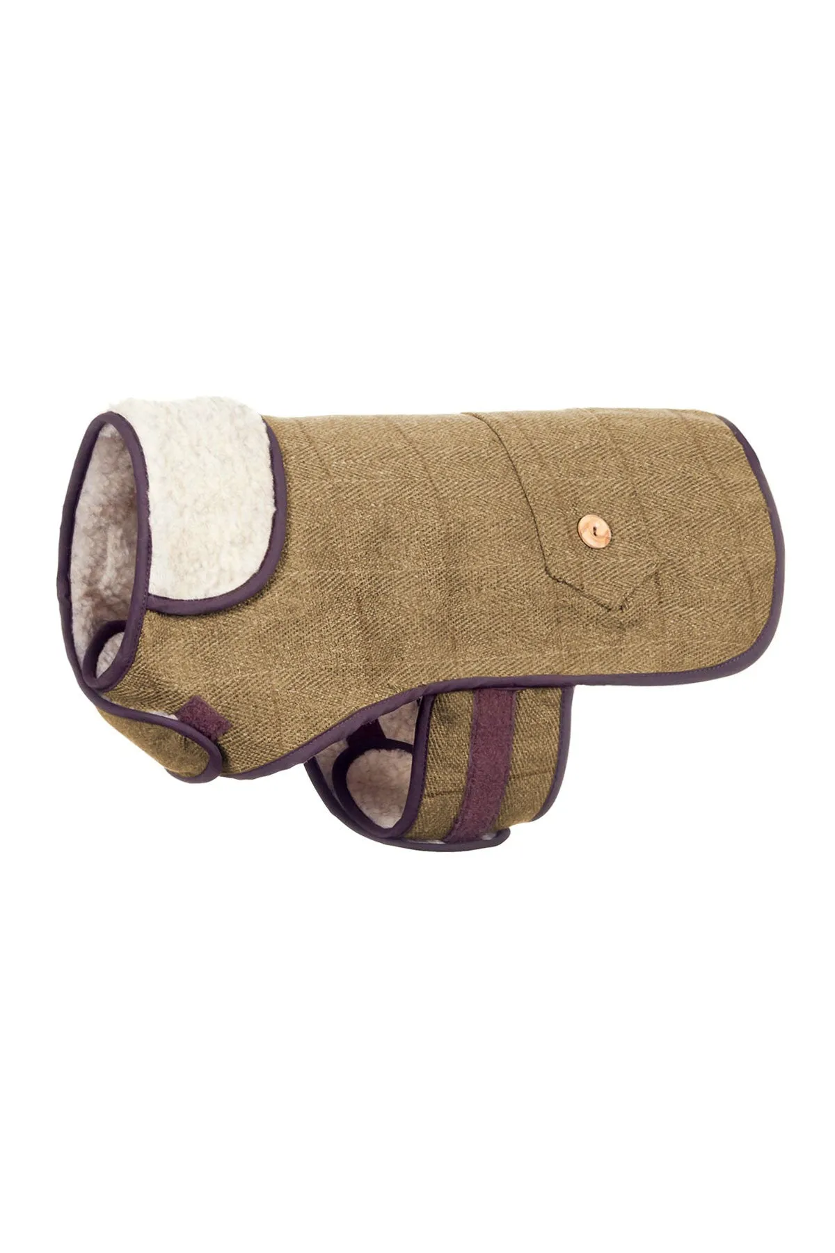 Tweed Dog Coat