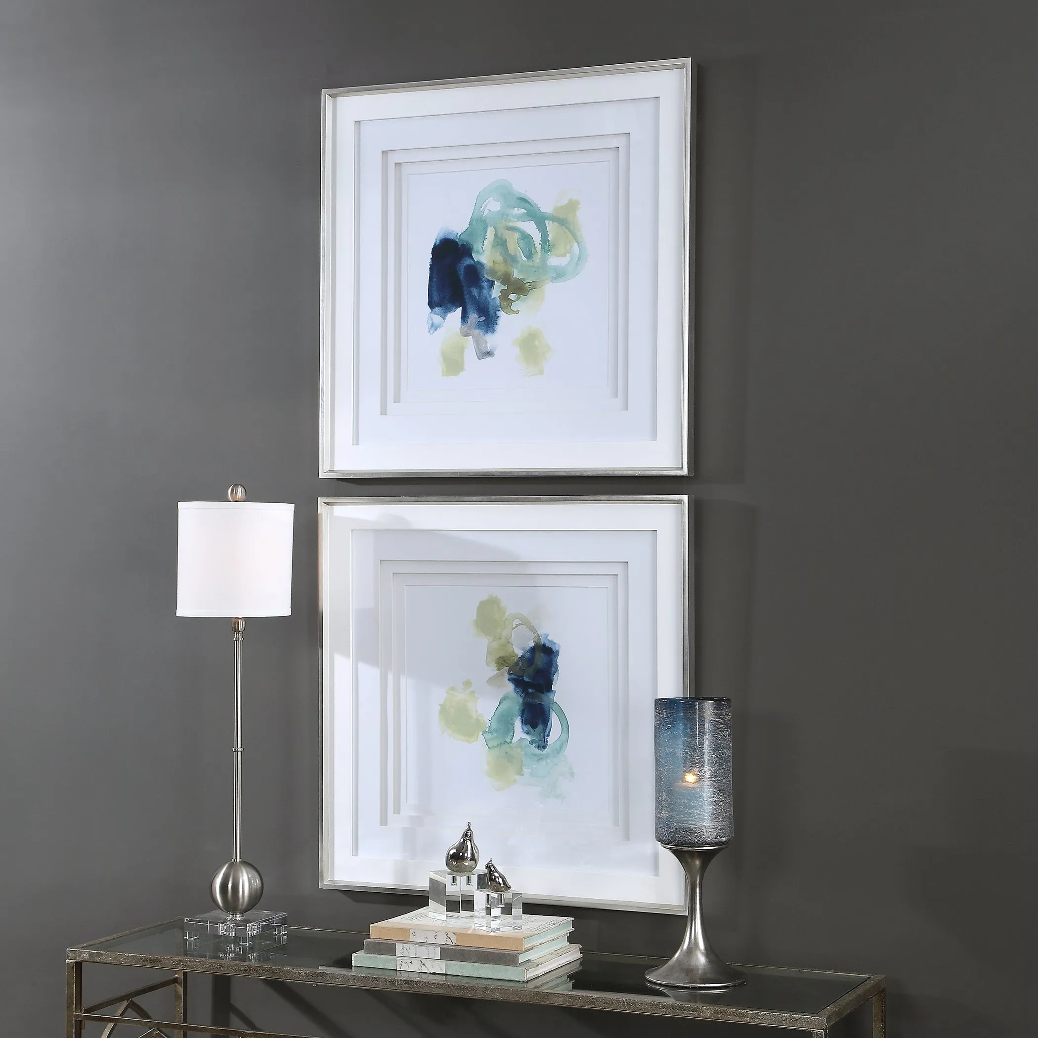 Uttermost Integral Motion Framed Prints, Set/2