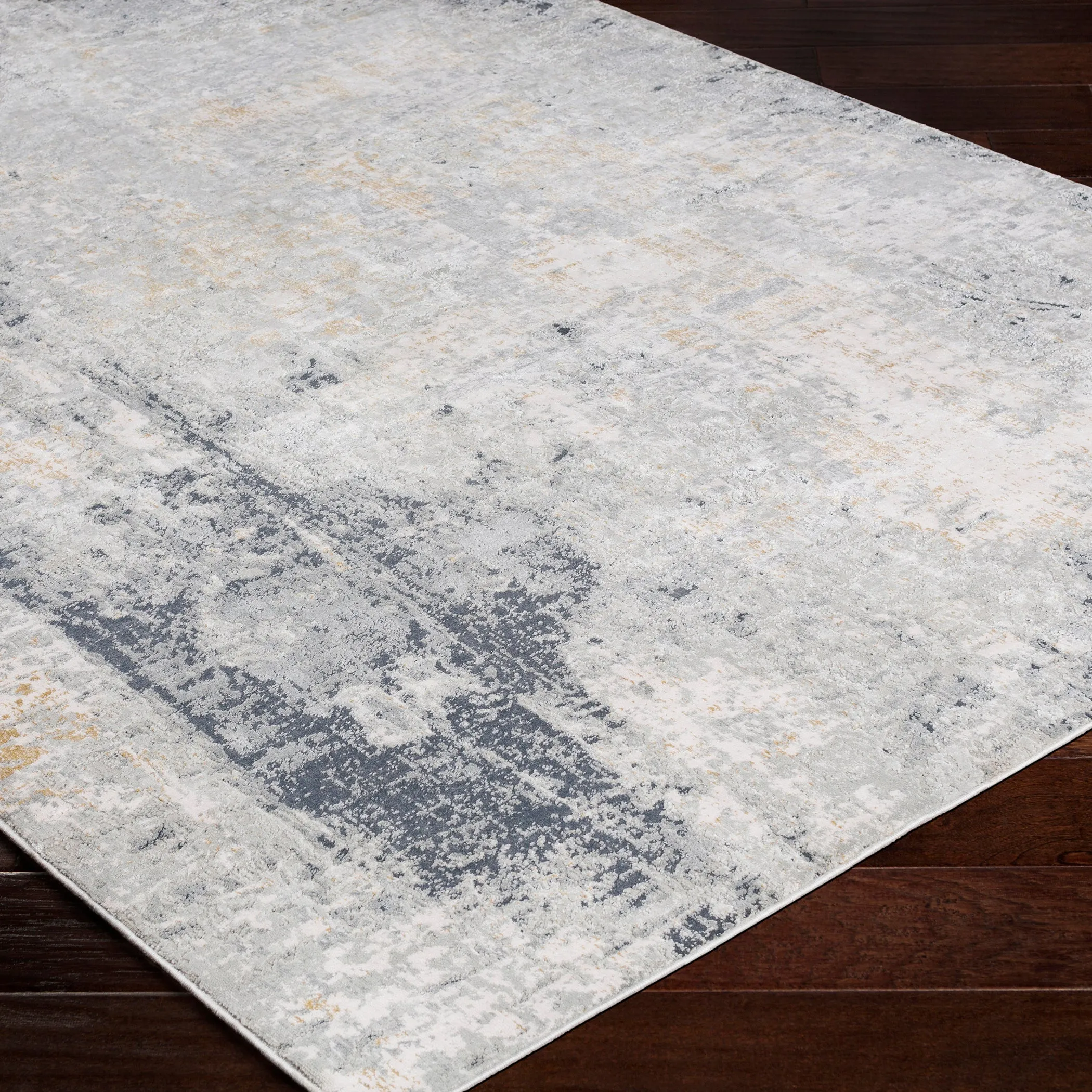 Uttermost Paoli Gray Abstract 5 X 7.5 Rug