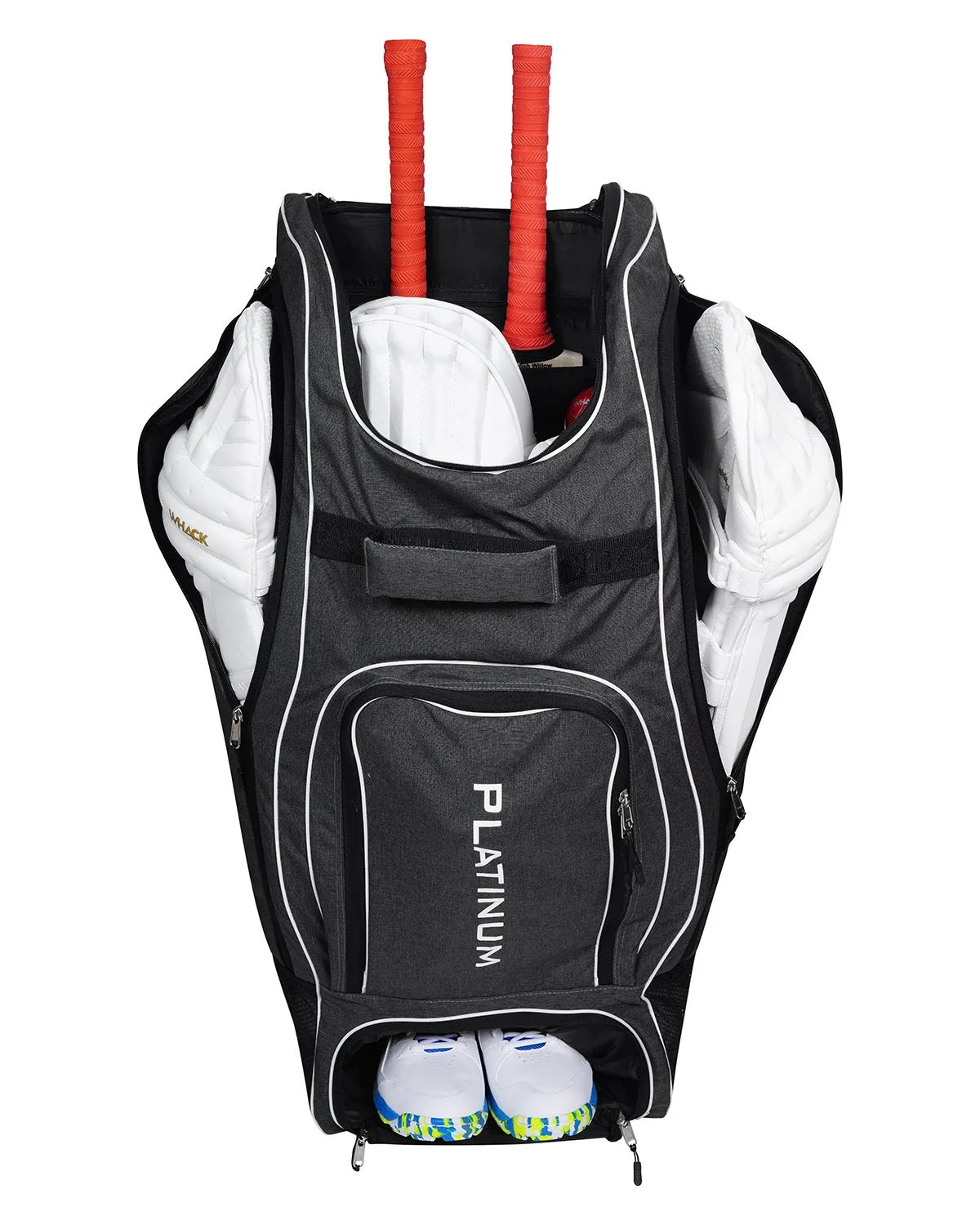 WHACK Platinum Cricket Kit Bag - Wheelie Duffle - Large - Grey