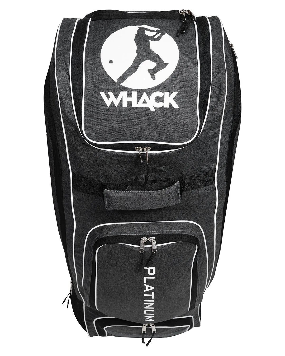 WHACK Platinum Cricket Kit Bag - Wheelie Duffle - Large - Grey