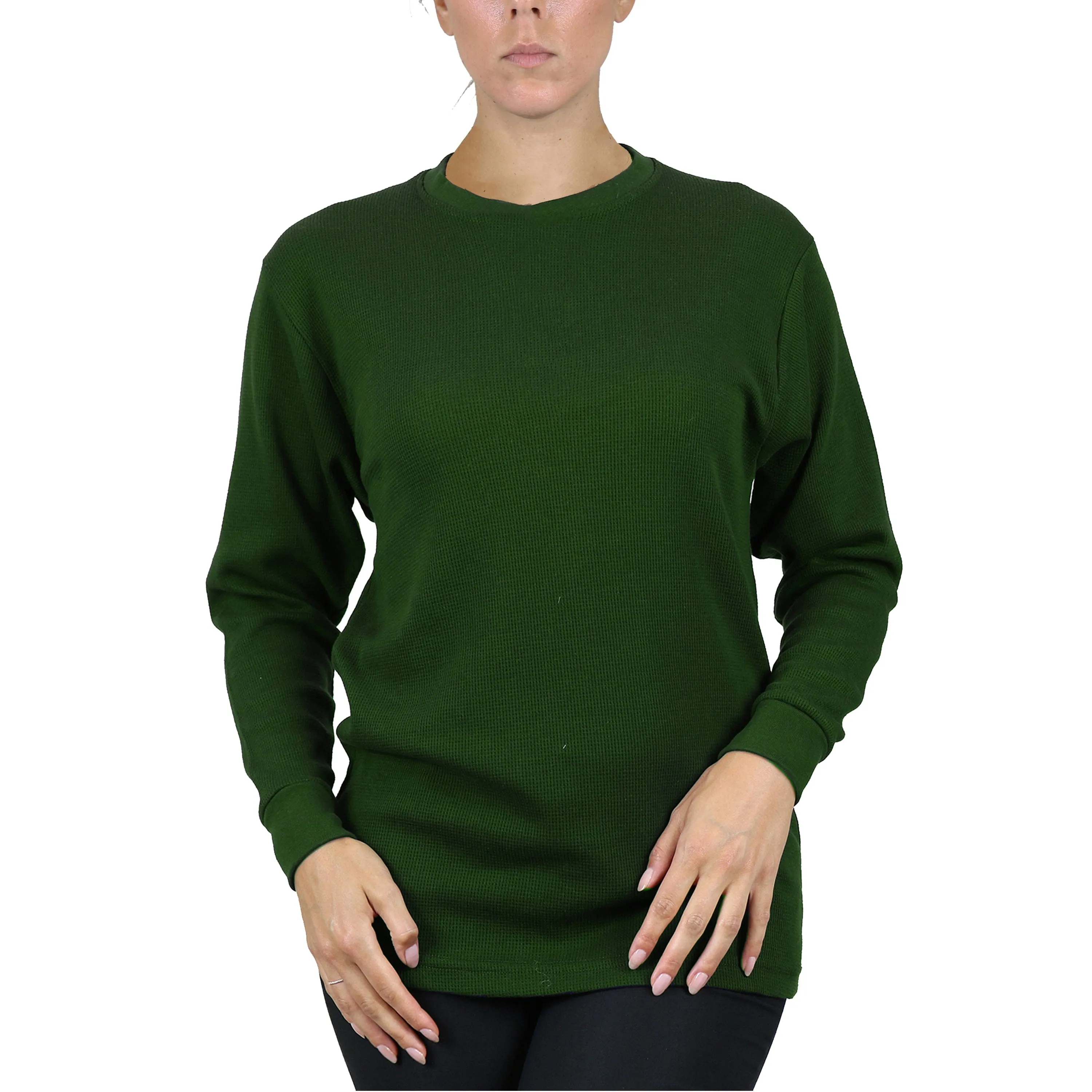 Women's Long Sleeve Oversize Loose Fit Thermal Shirts (Sizes, S-5XL)