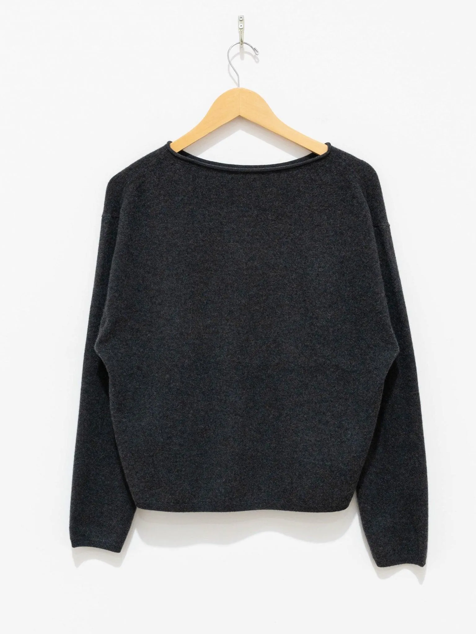 Wool Cashmere Knit - Charcoal