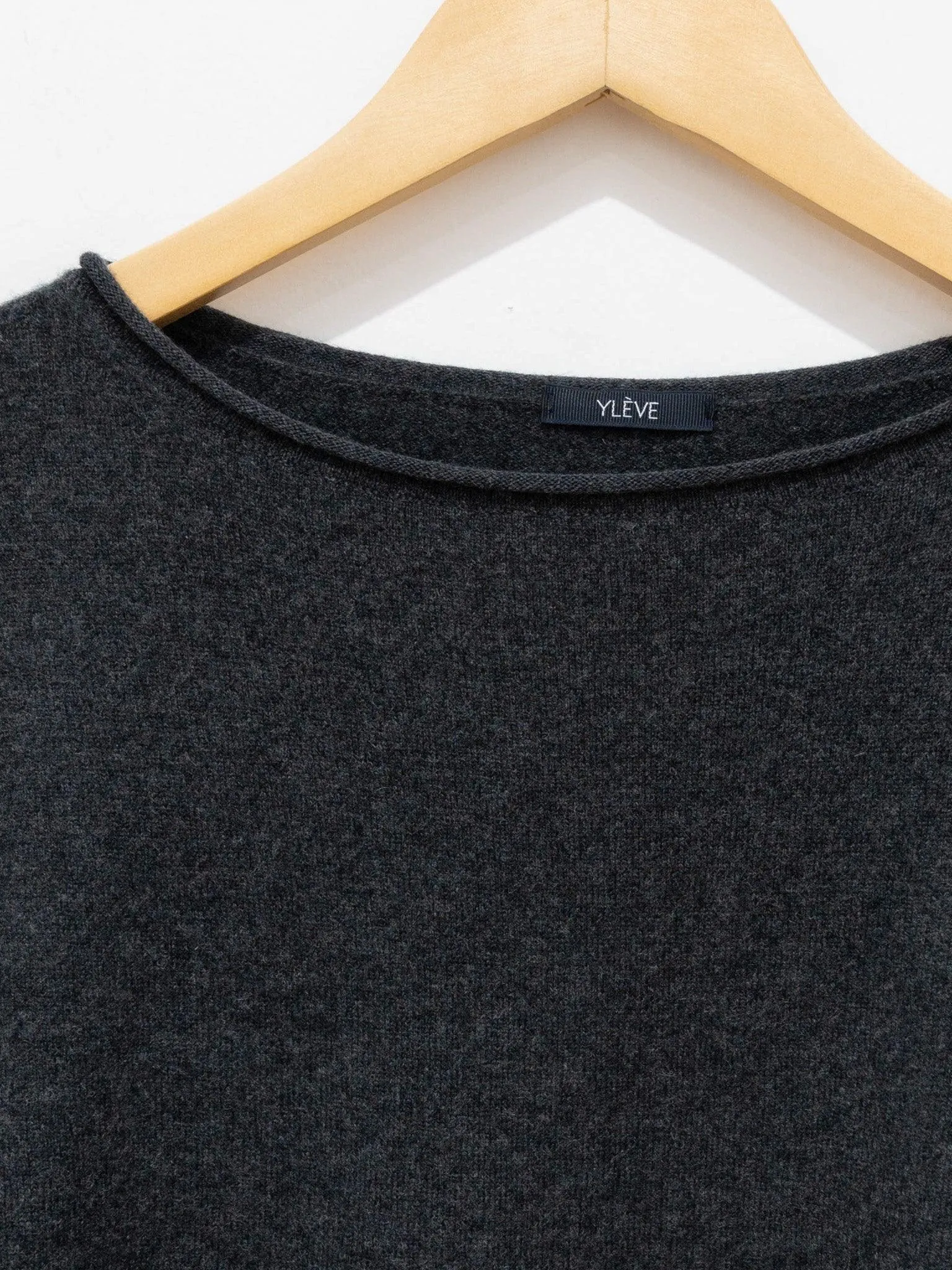 Wool Cashmere Knit - Charcoal