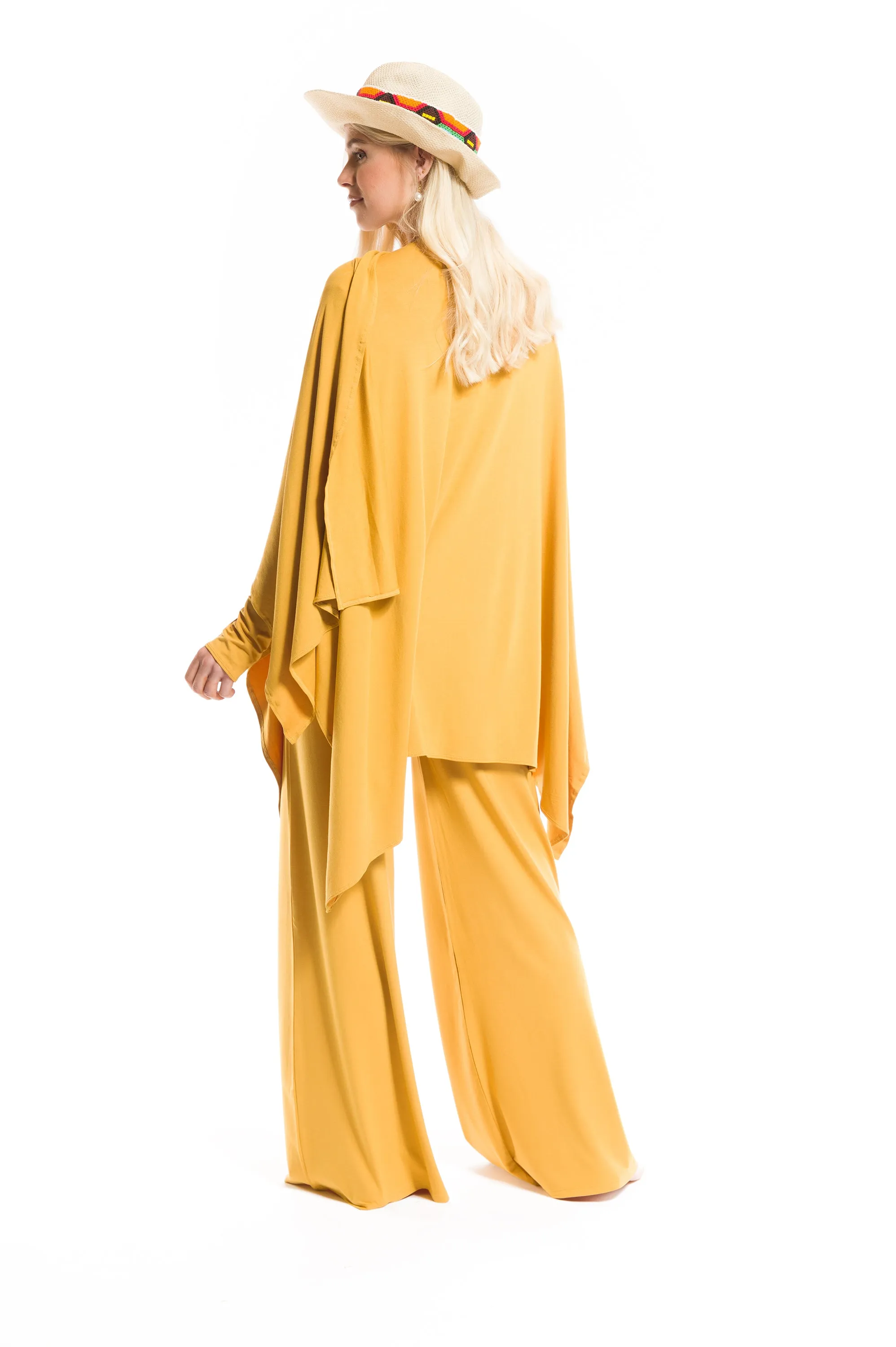 WRAP TOP TIBETAN YELLOW