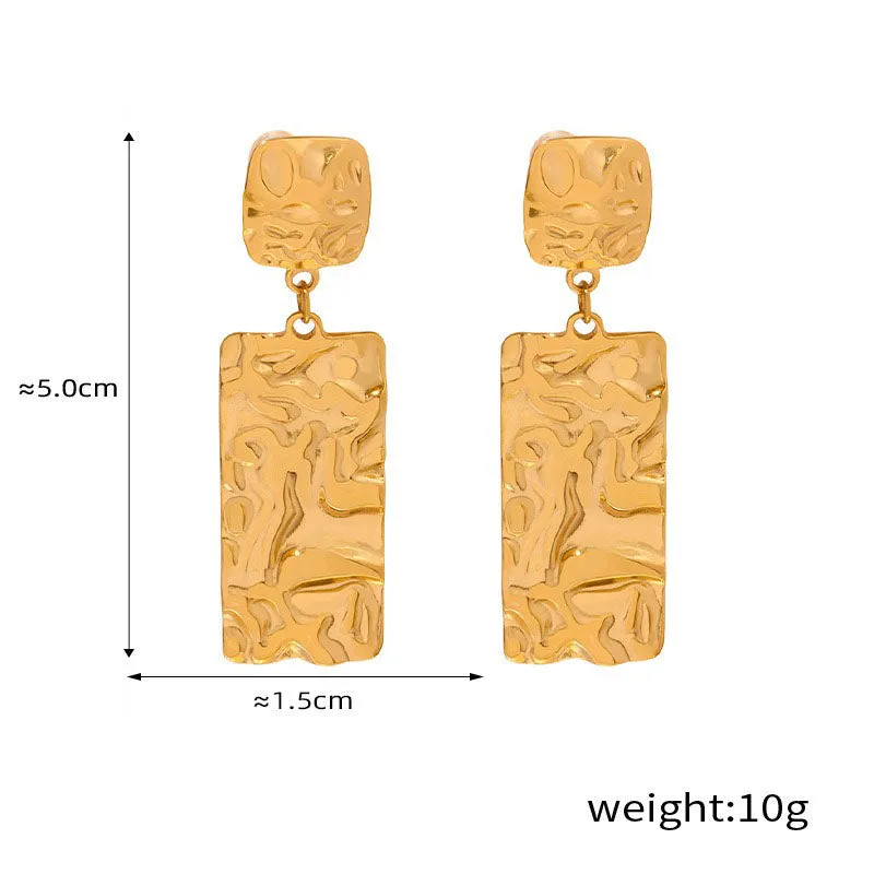 Wrinkle Chic Earrings