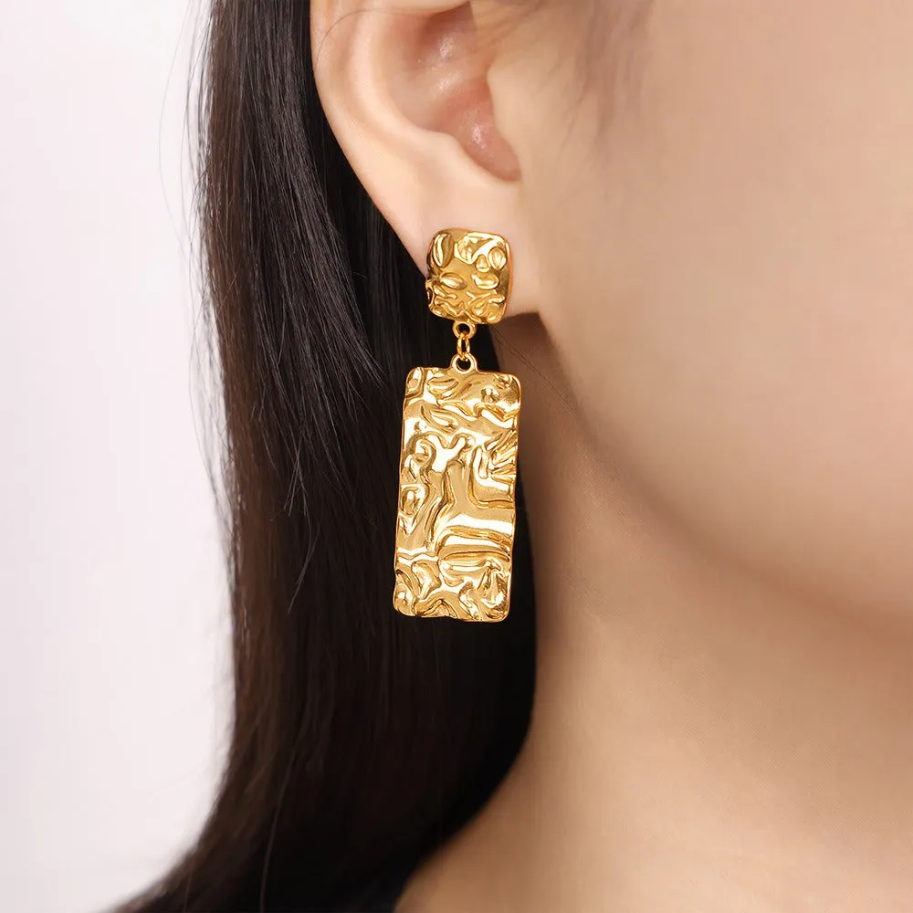 Wrinkle Chic Earrings